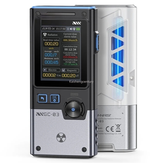 FNIRSI GC-03 3 In1 HIGH-PRECISION ELECTRIC MAGNETIC & NUCLEAR Multifunctional Radiation Detector