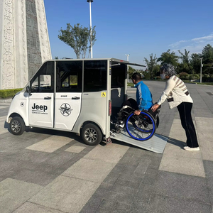 Furgone Elettrico a 4 Ruote Accessibile <span class=keywords><strong>per</strong></span> Sedie a Rotelle con Rampa Pieghevole <span class=keywords><strong>per</strong></span> Uso Quotidiano dei <span class=keywords><strong>Disabili</strong></span> - Product Image 1