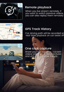 กล้องติดรถยนต์ 2K Ultra Clear 4G พร้อม GPS ติดตามเส้นทาง ระบบตรวจสอบระยะไกลผ่านแอพมือถือ รองรับการเล่นย้อนหลัง สำหรับการจัดการกลุ่มรถ จัดส่งตรงจากโรงงาน - Product Image 4