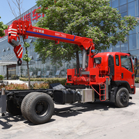 Mini-grue de chantier de 6,3 tonnes avec flèche télescopique, chargeur hydraulique et moteur Weichai – Fournisseur de levage haute performance pour la construction