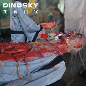 Реквизит для дома с привидениями в натуральную величину, АНИМАТРОНИКА на Хэллоуин, страшные призраки, модель, украшения, другие продукты для парка развлечений - Product Image 4