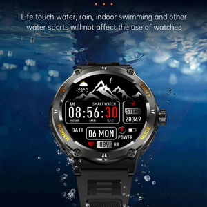2024 Men's Smart Watch Compass Sports 3ATM Waterproof Smartwatch Health Monitoring Bluetooth Call 500 Mah Smart Watch - Product Image 3