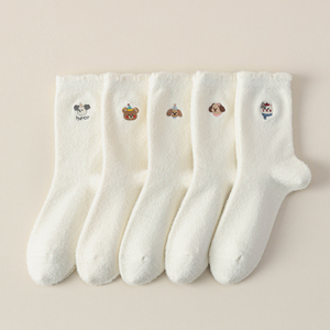 Mignon <span class=keywords><strong>Chien</strong></span> Ours Chat Hiver Épais Chaud Respirant Équipage Laine Chaussettes Quotidien <span class=keywords><strong>Neige</strong></span> Ski Trekking Randonnée - Product Image 2