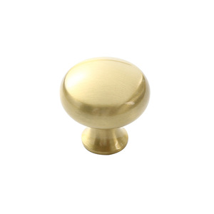 Poignée de meuble ronde en laiton Jiehao 24 mm, moderne et durable, pour armoire et porte de placard - Product Image 1