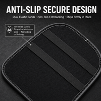 Couverture d'accoudoir de console centrale en strass et cristaux, coussin de voiture scintillant en cuir souple, universel pour femmes et filles