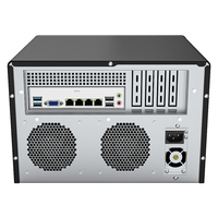 E5-2650V4 BKHD OEM NAS 8 baies C612 Intel Xeon E5-2695V4 4 * LAN 2 * M.2 ECC RAM pare-feu VPN routeur réseau Raid serveur de stockage réseau