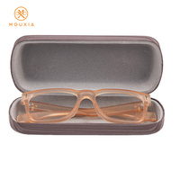 Étui à lunettes vintage de qualité supérieure, boîte de protection universelle pour lunettes optiques, logo personnalisé disponible pour hommes et femmes