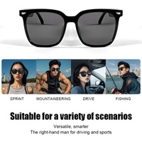 Gafas Inteligentes GS01 con Bluetooth para Escuchar Música, Hacer Llamadas, Navegación, Protección UV, Lentes Polarizadas, Carga Magnética