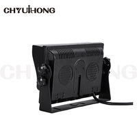 Moniteur de camion 7 pouces 1080P AHD, écran IPS HD, affichage de la vue arrière du véhicule, 12V-24V, étanche IP68, pour bus, remorque, usage intensif