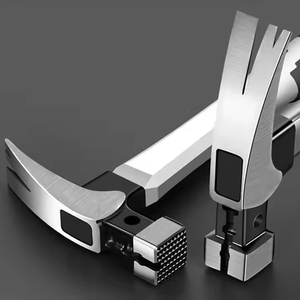Martillo de cabeza cuadrada recubierto de plástico, personalizable OEM, con mango de fibra de vidrio y superficie texturizada, para bricolaje, martillo de succión y uso por maquinistas - Product Image 6