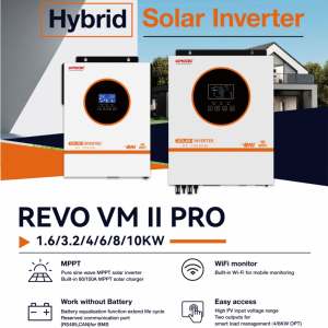 Hete Verkopende Hybride Energie-Opslag Omvormer Serie 1.6kw / 3.2kw / 4kw / 6kw/8kw /10kw Met Batterij Egalisatie Functie - Product Image 1