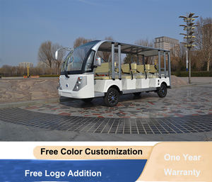 Voiturette de golf Nouveau grand espace 8 places Voiture de golf électrique Navette bus touristique pour les vacances - Product Image 4