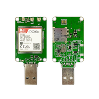 Electronic Parts PCB Development USB SIM Card Dongle LTE CAT1+2G A7670SA-Dongle