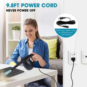 Aspirateur de voiture sans fil <span class=keywords><strong>Autoway</strong></span> DT10, 6000 mAh, portable, aspirateur à main, sec/humide, soufflage, aspiration silencieuse, nettoyage des poils d'animaux - Product Image 5