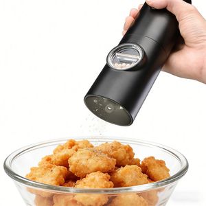 Nuevos Modelos de Parrillas para Barbacoa, Molinillos Automáticos de Pimienta y Sal para Exteriores, Juego de Molinillos Eléctricos de Sal y Pimienta - Product Image 6