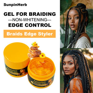 4oz <b>Braiding</b> Hair Gel US Warehouse Extra Hold for Locks Twists Cornrows No Flakes <b>Long</b> Lasting Hold - Product Image 6