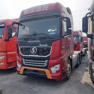 รถบรรทุกรถแทรกเตอร์450HP Weichai รถบรรทุกเครื่องยนต์ดีเซลรถบรรทุกหนัก LHD ซ้ายซ้ายซ้ายซ้ายยูโร2ระบบกันสะเทือนอากาศ