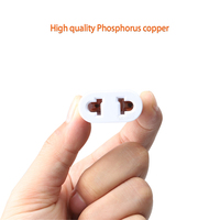 Adaptateur de prise Euro 4,8 mm, convertisseur de courant US vers EU, chargeur de prise de voyage européenne, prise de conversion de prise secteur