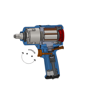 Pistola de impacto de 3/4 pulgadas 1100, alto rendimiento de pulgadas - Product Image 3