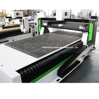 Routeur CNC 1325 pour le travail du bois, commande DSP/Mach3, moteur pas à pas/servo, broche simple, zone de travail 1300x2500mm