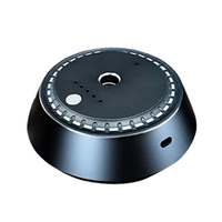Diffuseur de parfum de luxe pour voiture, appareil d'aromathérapie rechargeable, désodorisant ultrasonique pour véhicule, machine à parfum pour voiture