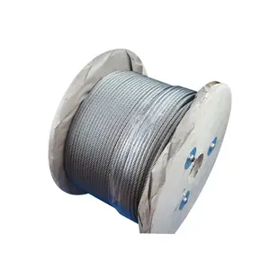 6mm 7x19 Stainless Steel Wire Rope 316 Marine Grade Stainless Steel Cable