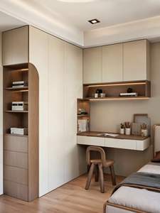 Armario Moderno de Madera Maciza para Dormitorio o Sala de Estar, Ahorro de Espacio, Gran Capacidad, Ecológico, Independiente, con Puertas Personalizables - Product Image 3