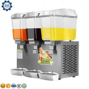 Dispensador de bebidas frio, alta capacidade dispensador de suco máquina de bebidas congelada para uso comercial
