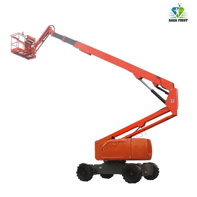 High Quality 10m-20m Articulated Boom Lift Aerial Working Platform Man Platforms Self Propelled Boom Lift with CE