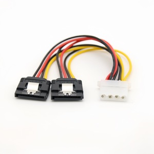 SATA <b>Power</b> <b>Cable</b> 4 Pin Female To 15 Pin Male Splitter All Copper Hard Drive <b>Power</b> Connector - Product Image 1