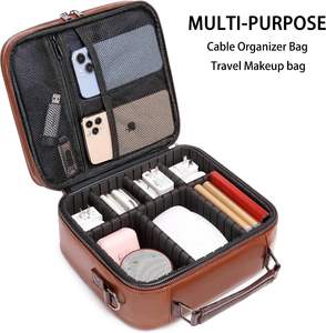 Étui de rangement pour écouteurs, câbles de données, mini sac de voyage, attaches pour câbles réutilisables, organisateur de câbles, échantillon gratuit - Product Image 5