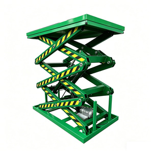 Plateforme élévatrice à ciseaux fixe robuste conforme aux normes CE, personnalisable, pour projets industriels - Product Image 2