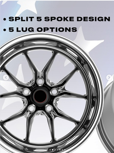 Nouvelles jantes RCSR en aluminium forgé à rayons multiples pour jantes à déport profond PCD 120mm ET 50mm S650/GT Aurca 15-24 pouces Garantie 5 ans - Product Image 2