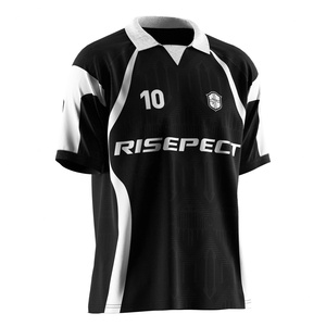 Maillot de football de haute qualité avec col triangulaire, panneaux en mesh respirants et technologie de séchage rapide pour les séances d'entraînement - Product Image 5