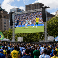 Estructura Modular Resistente de Aleación de Aluminio para Pantallas LED de Fútbol y Eventos Deportivos, con Capacidad de Carga de 200 kg para Transmisiones en Vivo