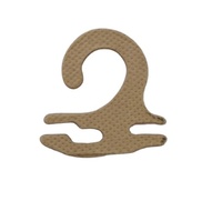 Crochets en papier kraft biodégradable jetable recyclé, prix de gros, FSC ECO, pour chapeaux, gants, emballage