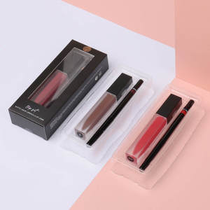 Làm cho logo của riêng bạn trang điểm Matte Son môi lỏng thiết lập biểu tượng tùy chỉnh Lip Gloss Set Kit nhãn hiệu riêng - Product Image 4