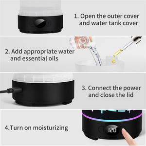 2025 mới nhất cao cấp máy tính để bàn hương liệu khuếch tán dẫn độ ẩm siêu âm máy phun sương cho văn phòng nhà Spa Yoga thư giãn - Product Image 6