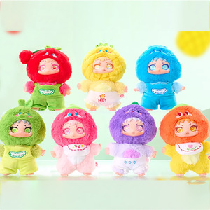 Ensemble de jouets en peluche aux fruits colorés YAYA, 6 pièces, boîte mystère mignonne à collectionner pour enfants et jeunes, cadeau - Product Image 1