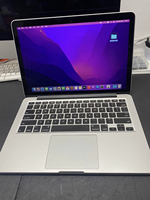 M-A-C-Book Pro 2013 A1502 ME865 Laris Manis dengan Prosesor Dual Core I5-4258U, RAM 8G, SSD 256G, Layar 13.3 Inci