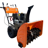 Souffleuse à neige à essence JHS 13HP à deux étages, largeur de déblaiement de 71 cm, autotractée, démarrage électrique, garantie 1 an pour usage domestique et commercial