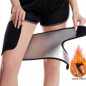 Fascia Protettiva per Gambe per Sport all'Aperto, Supporto Coscia per Bruciare Grassi durante la Corsa, Fascia Compressiva Anti-Distensione Muscolare per Adulti - Product Image 1