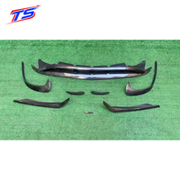 Lèvre avant en fibre de carbone style AMG W176 LCI pour Mercedes Benz W176 Classe A LCI A45