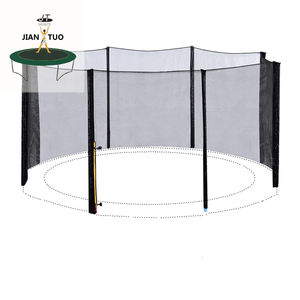 JianTuo deportes 6ft 8ft 10ft 12ft 13ft 14ft 15ft 16ft ronda de trampolín de malla de red de seguridad para trampolín - Product Image 2