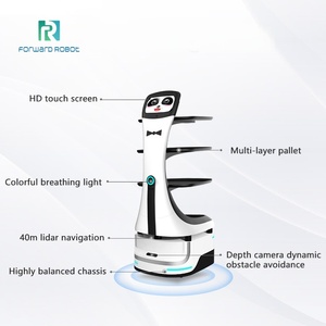 Nuovo Robot di Servizio Renhuan Panda, Robot Intelligente per Consegna Cibo, Robot per Servizi Alberghieri per Consegna in Camera e Servizio di Cameriere - Product Image 3
