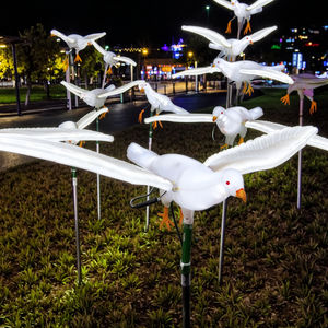 Toprex nouveau Design dynamique Pigeon LED Motif lumière ABS extérieur Commercial paysage décoration paix colombe lumières de noël - Product Image 3