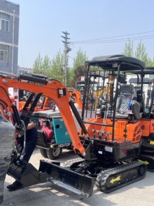 Miniexcavadora Motorizada de 1.8 Toneladas Ht18, Tipo Oruga, Profundidad de Excavación de 2060 mm - Product Image 4