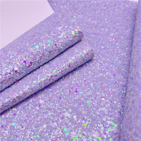 Glitter Vinyl Stoff mit Filz rücken für Schuhe Taschen Bögen Regenschirme
