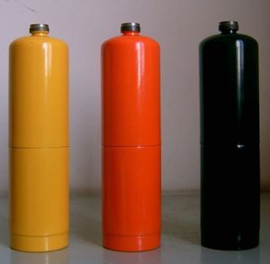 Bouteille de <span class=keywords><strong>gaz</strong></span> vide R134A <span class=keywords><strong>R410A</strong></span> pour réfrigérant 1L - Product Image 1