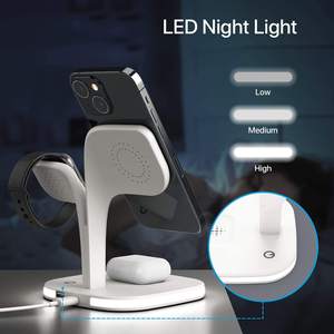Produits les plus vendus 2026 <span class=keywords><strong>Chargeur</strong></span> sans fil magnétique pour iPhone 15 Pro Max <span class=keywords><strong>Chargeur</strong></span> rapide 15W pour <span class=keywords><strong>Apple</strong></span> Watch pour Airpods Pliable - Product Image 4